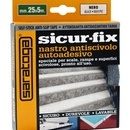 Banda auto-adeziva antiderapanta SICUR-FIX negru - bobina 25mm x 5m