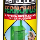 Spray vopsea gel FERNOVUS cu efect de lovitura de ciocan - 400 ml - culoare verde