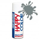 Vopsea spray "HAPPY COLOR" acrilic GRI MEDIU RAL 7001 - 400ml