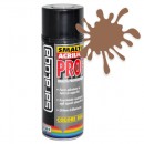 Spray email lucios SMALTO acrilic profesional TRANSPARENT MARONIU RAL8025 - 400ml