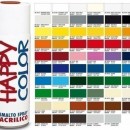 Vopsea spray "HAPPY COLOR" acrilic GRI RAL 8019 - 400ml
