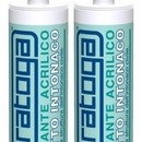 Silicon sigilant acrilic cu efect de TENCUIALA de culoare ALBA - 310ml
