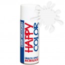 Vopsea spray "HAPPY COLOR" acrilic ALB ELECTROCASNICE - 400ml