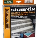 Banda auto-adeziva antiderapanta SICUR-FIX negru - bobina 25mm x 18m