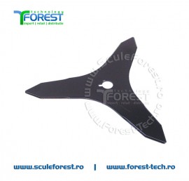 Disc (cutit) motocoasa Anova pt.iarba, 255mm, 3 cutite | SculeForest