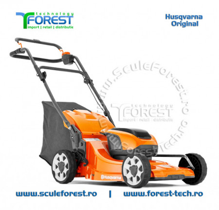 Masina de tuns gazonul cu acumulator Husqvarna LC 142i Li-Ion - 42cm fara baterie si fara incarcator | SculeForest.ro