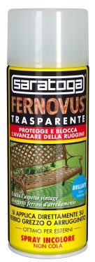 Spray vopsea gel FERNOVUS lucioasa - 400 ml - transparent lucios