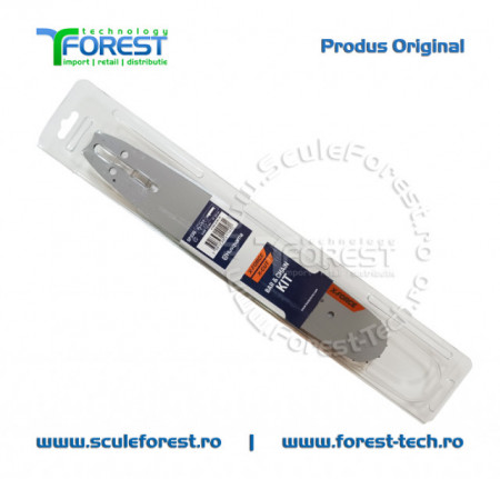 Pachet Husqvarna sina 13" X-FORCE (33cm) pas .325 canal 1.3mm + 2 lanturi X-CUT 28dinti pas .325 canal 1.3mm