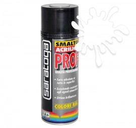 Spray email lucios SMALTO acrilic profesional ALB PUR RAL9010 - 400ml