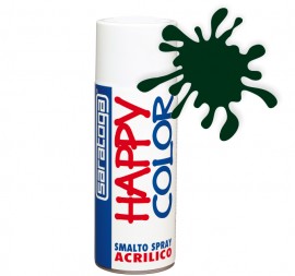 Vopsea spray "HAPPY COLOR" acrilic VERDE MUSCHI RAL 6005 - 400ml