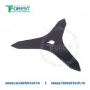 Disc (cutit) motocoasa Anova pt.iarba, 255mm, 3 cutite | SculeForest