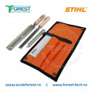 Set de ascutire Stihl pentru lantul de drujba cu pas 3/8" (5.5 mm)