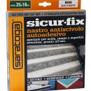 Banda auto-adeziva antiderapanta SICUR-FIX negru - bobina 25mm x 18m