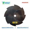 Disc (cutit) motocoasa Anova pt.iarba, 255mm, 8 dinti | SculeForest