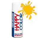 Vopsea spray "HAPPY COLOR" acrilic GALBEN SEMNAL RAL 1003 - 400ml