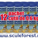 Pachet 12 buc - Bioactivator biologic SPURGO BIOLOGICO SARATOGA pentru curatat fose septice - 0.6 kg