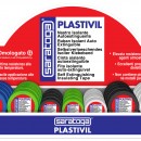 Banda izolatoare NASTRO PLASTIVIL cu autostingere NEAGRA 25m x 19mm