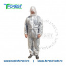 Combinezon protectie impermeabil de unica folosinta