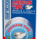 Banda adeziva puternica AMERICAN TAPE in blister 25m x 50mm