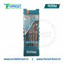 Set 6 burghie pentru metal TOTAL | SculeForest.ro
