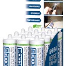 Adeziv sigilant universal NEWSIL® NMS • 550 TRANSPARENT CRISTALIN - 290ml