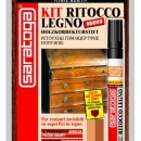 Kit reparare lemn "GRAN CLASSE" culoare NUC DESCHIS - blister chit + marker