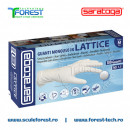 Manusi protectie de UNICA FOLOSINTA din latex alb - 100 buc. marimea S