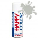 Vopsea spray "HAPPY COLOR" acrilic GRI DESCHIS RAL 7035 - 400ml