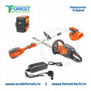 Pachet Husqvarna cu acumulator - coasa 115i L si motounealta gard viu 115i HD45