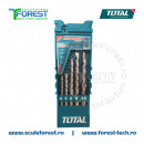 Set 5 burghie beton cu coada cilindrica TOTAL | SculeForest.ro