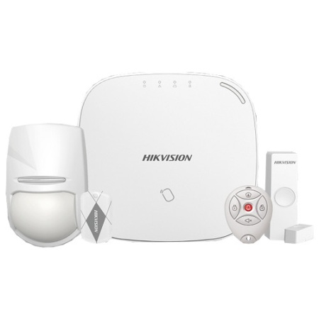 Kit sistem de alarma Wireless(868Mhz), GPRS, LAN-WIFI , RF Card - HIKVISION