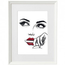 Poster + Rama Schita Beauty Lips and Eye Brows ILF1