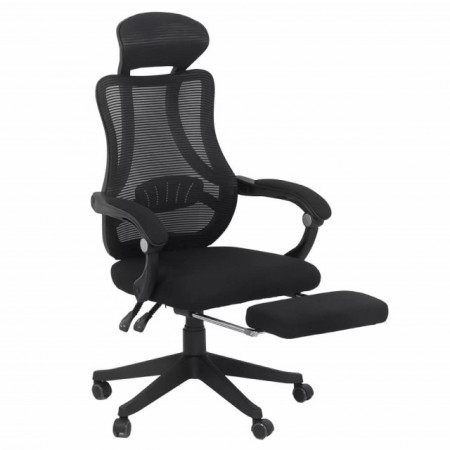 Scaun birou ergonomic  OFF 927 alb/negru