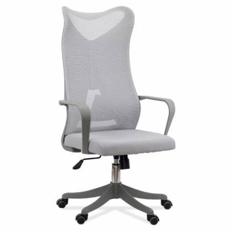 Scaun de birou ERGONOMIC CU SUPORT lombar si spatar inalt off634 gri