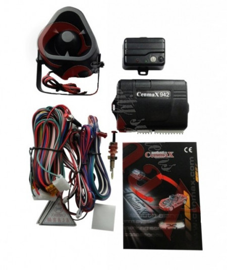 Alarma auto profesionala model CM222OT programabila, Cenmax