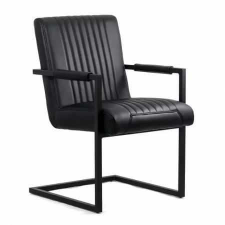 Scaun conferinta confortabil OFF834 negru