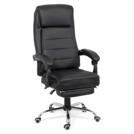 Scaun directorial cu suport de picioare OFF 425 gri/negru