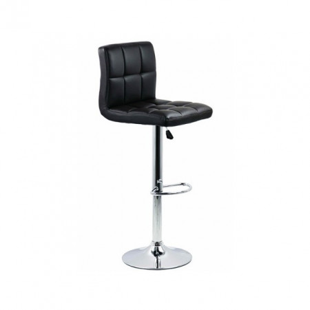 negru Scaun Bar cu spatar tapitat, diverse culori ABS191