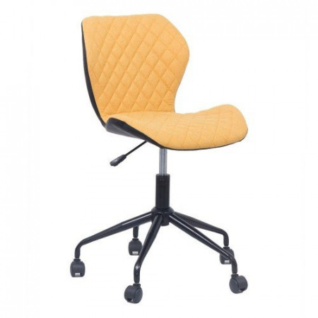 scaun de birou galben off716