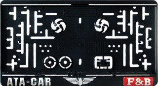 Suport numar patrat pentru jeep SPJ01