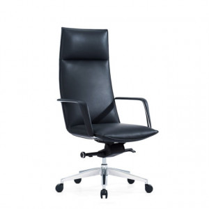 Fotoliu directorial Carlo EXECUTIVE, mecanism multibloc, imitatie piele