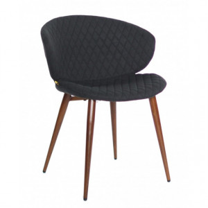 cover visitor negru textil