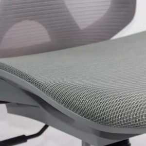 Scaun de birou ergonomic multifunctional cu tetiera reglabila 2D, Gri model SYYT9510