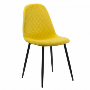 Scaun de bucatarie tapitat cu catifea Model BUC237X -diverse culori
