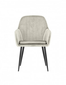 Scaun living Tida, Bej 58x56x86 cm