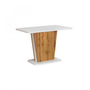 Masa extensibila Calypso Stejar/Alb 145x70 cm