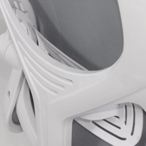 Scaun birou ergonomic cu spatar inalt si cotiere rabatabile OFF 336 GRI