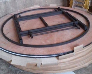 masa pliabila rotunda lemn 160 cm