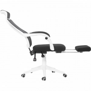 Scaun birou ergonomic  OFF 927 alb/negru