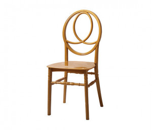 Scaun de evenimente Phoenix Alb, model RK.PH01, PP virgina 100% alb